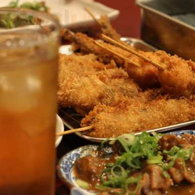 串カツ & ワイン フリッジ