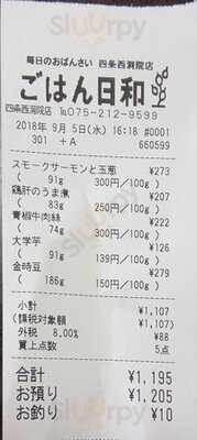 ごはん日和　四条西洞院店