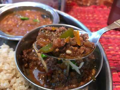 ジパングカリーカフェ 和風カレー ヒゲ ボウズ