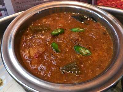 ジパングカリーカフェ 和風カレー ヒゲ ボウズ