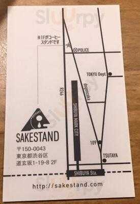 Sakestand