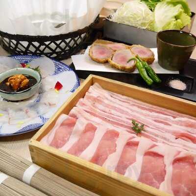 豚しゃぶ せいろ蒸し 豚匠 なんば邸