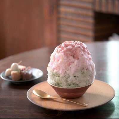 こんにゃく寿司とかき氷kon