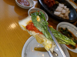 채원막국수잣두부