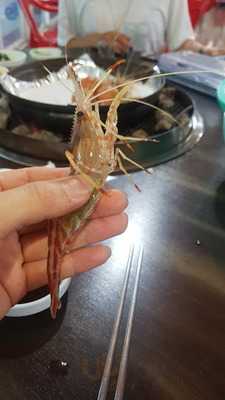 황금왕새우조개구이