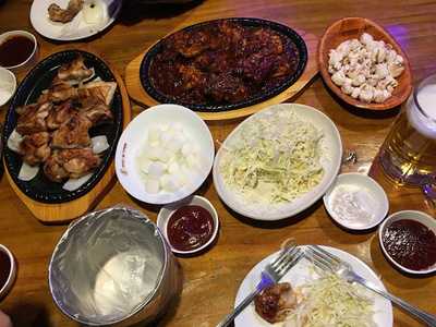 코리안숯불닭바베큐