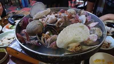 마라도생굴구이