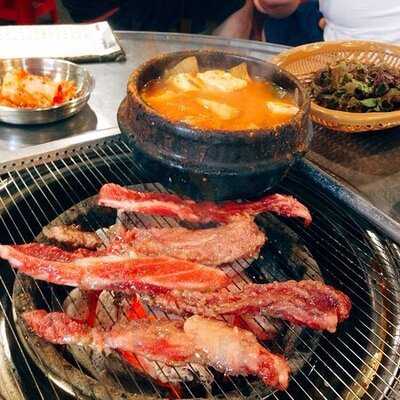 철길 왕 갈비살