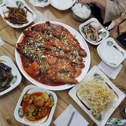 시골열무냉면코다리찜