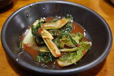 체부동수제비와보리밥