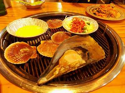 경기회조개구이