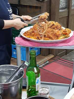 옥수 해물찜 칼국수