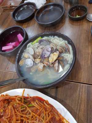 옥수 해물찜 칼국수