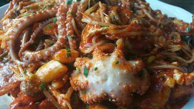 옥수 해물찜 칼국수