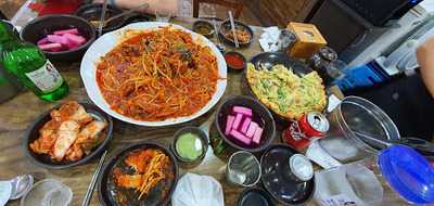 옥수 해물찜 칼국수