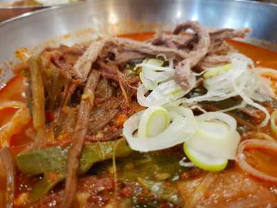 조선의 육개장 칼국수