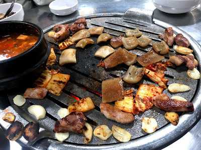 기찻길연탄불생고기