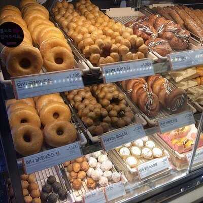 던킨 도너츠 청량리역사