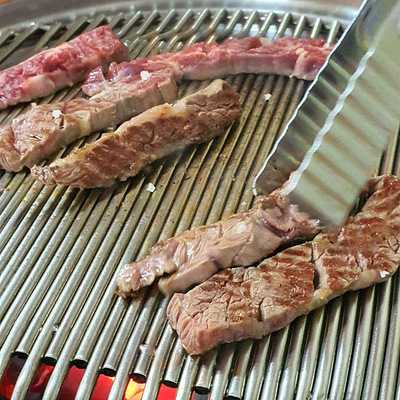 동네한우석쇠숯불