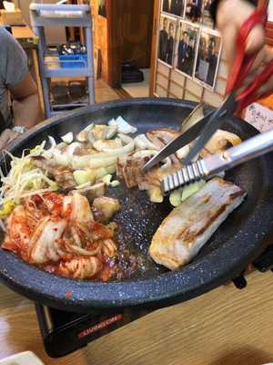 박보연 간장게장과 삼겹살