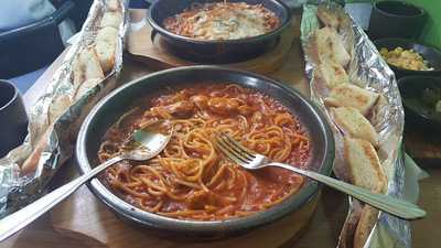 뚝배기스파게티