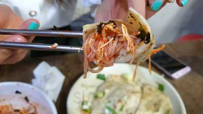 미성당납짝만두