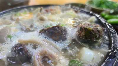 전통백암순대국