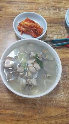 바지락손칼국수