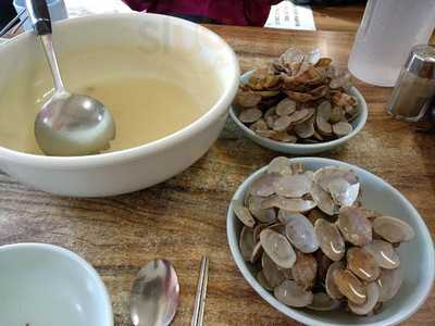 바지락손칼국수