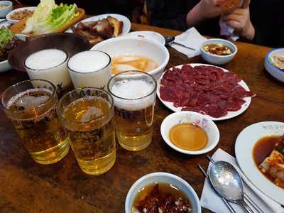 녹양생고기육회