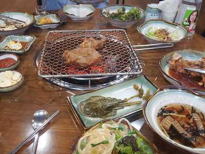 일월산생고기직화구이