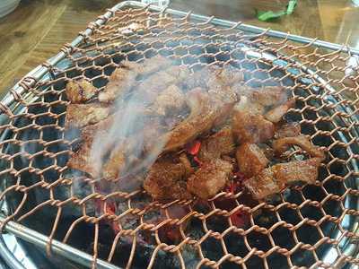 일월산생고기직화구이