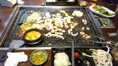 일월산생고기직화구이