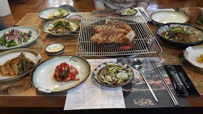 일월산생고기직화구이