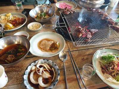 일월산생고기직화구이