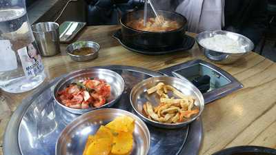 주안순대국밥집