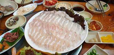 바다회조개구이