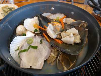 바다회조개구이