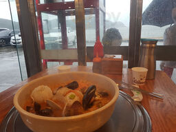 바다회조개구이