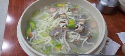 참바지락칼국수