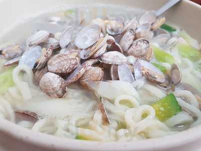 참바지락칼국수