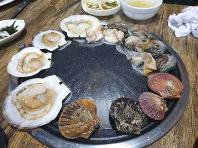 자연산조개&삼겹구이