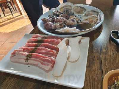 자연산조개&삼겹구이