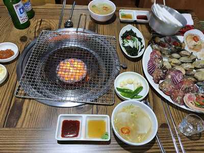 자연산조개&삼겹구이