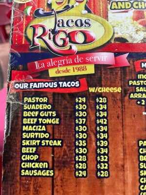 Tacos Rigo