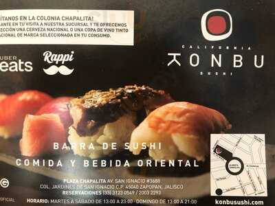 California Konbu Sushi