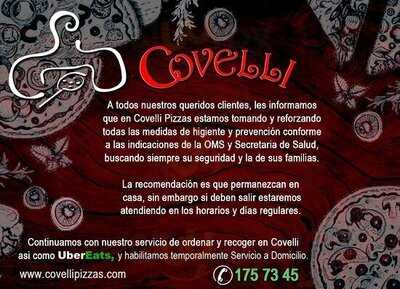 Covelli Pizzas A La Leña