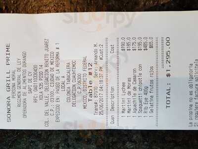 Sonora Grill Reforma