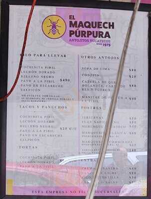 El Maquech Purpura