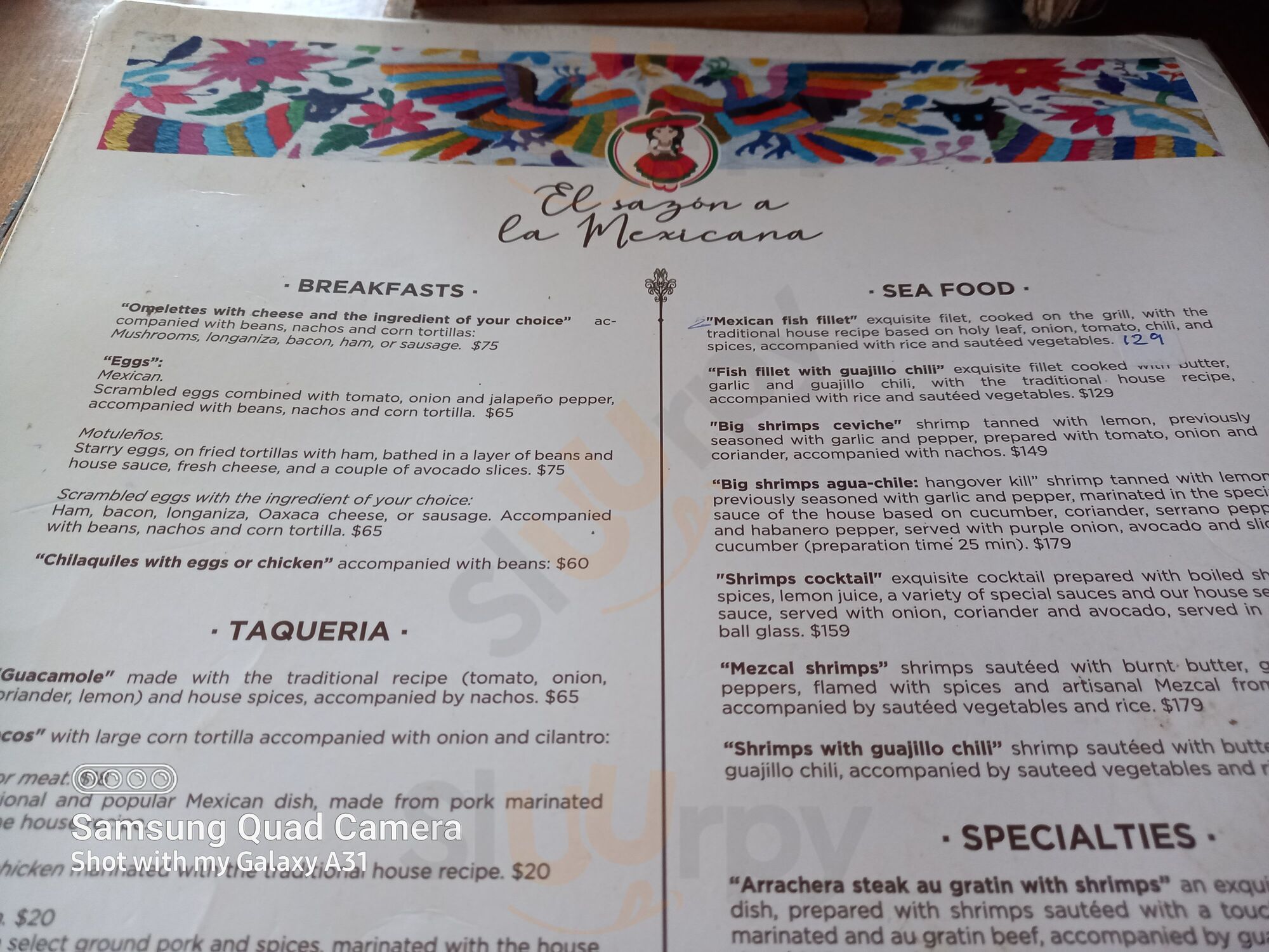 La Sazón De La Mexicana